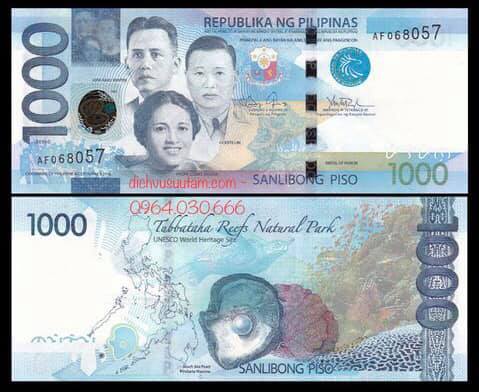 Tiền Philippines 1000 pesos