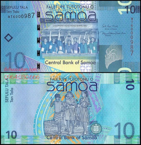Tiền Samoa 10 tala