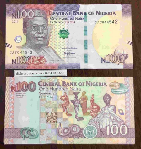 Tiền Nigeria 100 Naira