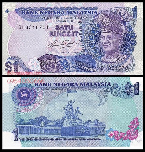 Tiền xưa Malaysia 1 ringgit