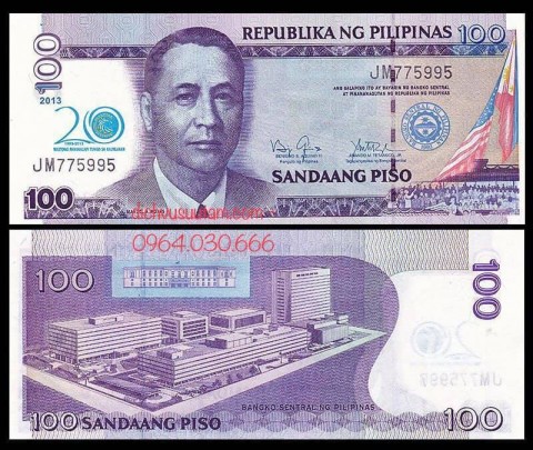 Tiền Philippines 100 pesos