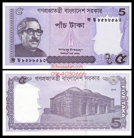 Tiền Bangladesh 5 taka