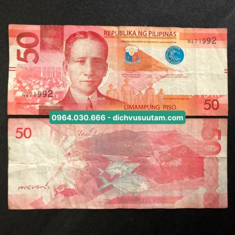 Tiền Philippines 50 pesos