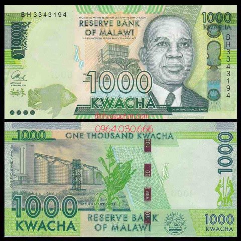 Tờ 1000 kwacha của Malawi