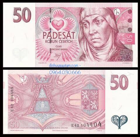 Tiền Cộng hòa Séc 50 korun