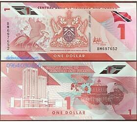 Tiền Trinidad và Tobago 1 dollar polymer