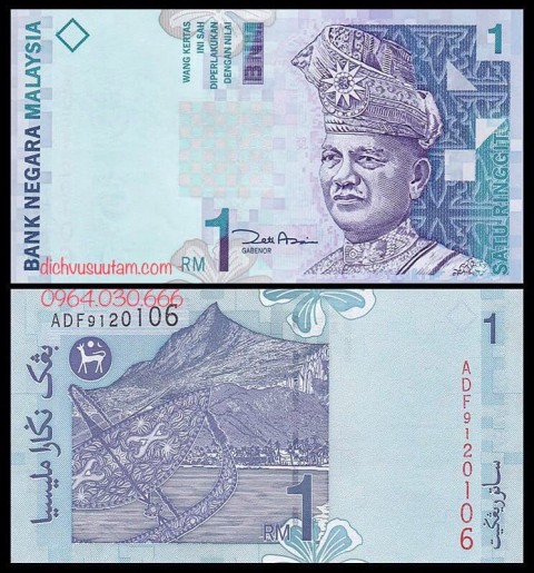 Tiền Malaysia 1 ringgit phiên bản cũ