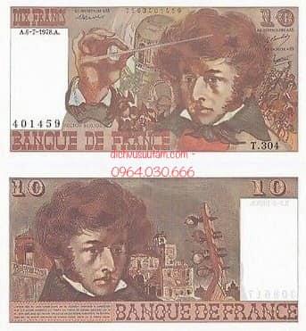 Tiền xưa Cộng hòa Pháp 10 francs