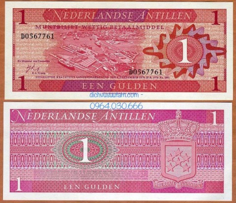 Tiền Nederlandse Antillen 1 gulden