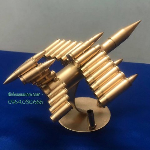 Máy bay chiến đấu để bàn mô hình vỏ đạn (loại nhỏ)  0.55kg