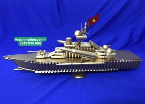 Mô hình vỏ đạn Tàu tuần tra, hộ vệ tên lửa chống ngầm cỡ nhỏ (2,4kg)