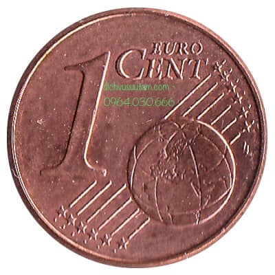 Đồng xu 1 cent Euro 16.25mm