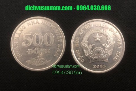 Xu Việt Nam 2003 mệnh giá 500 đồng