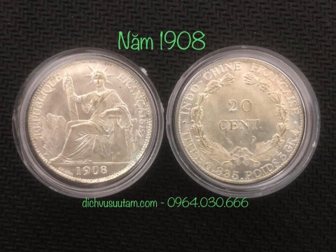 Xu Hoa xòe Đông Dương 20 cent 19xx, Hàng Lưu Niệm