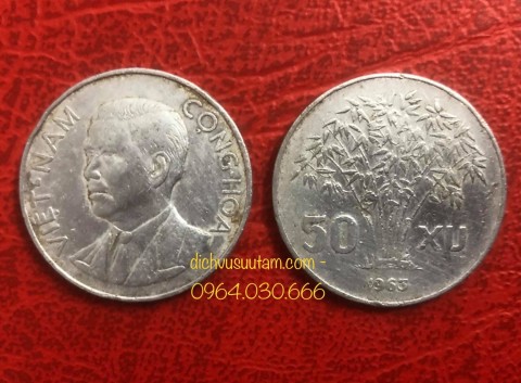 [Xu VNCH] 50 xu Tổng Thống Ngô Đình Diệm 1963
