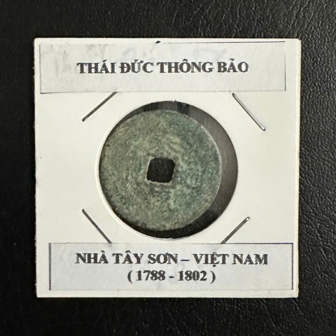 Đồng xu cổ Thái Đức Thông Bảo, nhà Tây Sơn 1778-1802