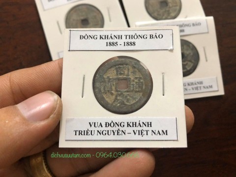 [TRIỀU NGUYỄN] Đồng Khánh Thông Bảo, vua Đồng Khánh, triều Nguyễn Việt Nam