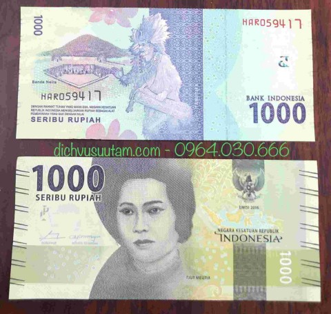 Tiền Indonesia 1000 Rupiah