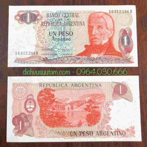Tiền Argentina 1 Peso