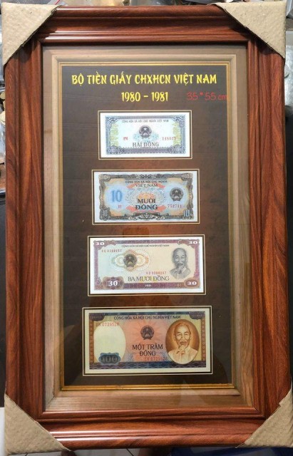 Bộ tiền giấy CHXHCN Việt Nam 1980 - 1981