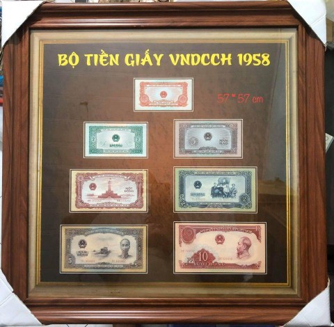 Bộ tiền Việt Nam Dân Chủ Cộng Hòa 1958